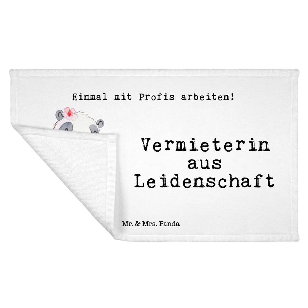 Handtuch Vermieterin aus Leidenschaft Gästetuch, Reisehandtuch, Sport Handtuch, Frottier, Kinder Handtuch, Beruf, Ausbildung, Jubiläum, Abschied, Rente, Kollege, Kollegin, Geschenk, Schenken, Arbeitskollege, Mitarbeiter, Firma, Danke, Dankeschön