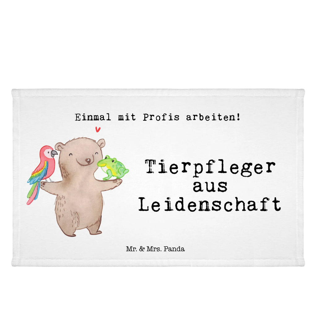 Handtuch Tierpfleger aus Leidenschaft Gästetuch, Reisehandtuch, Sport Handtuch, Frottier, Kinder Handtuch, Beruf, Ausbildung, Jubiläum, Abschied, Rente, Kollege, Kollegin, Geschenk, Schenken, Arbeitskollege, Mitarbeiter, Firma, Danke, Dankeschön