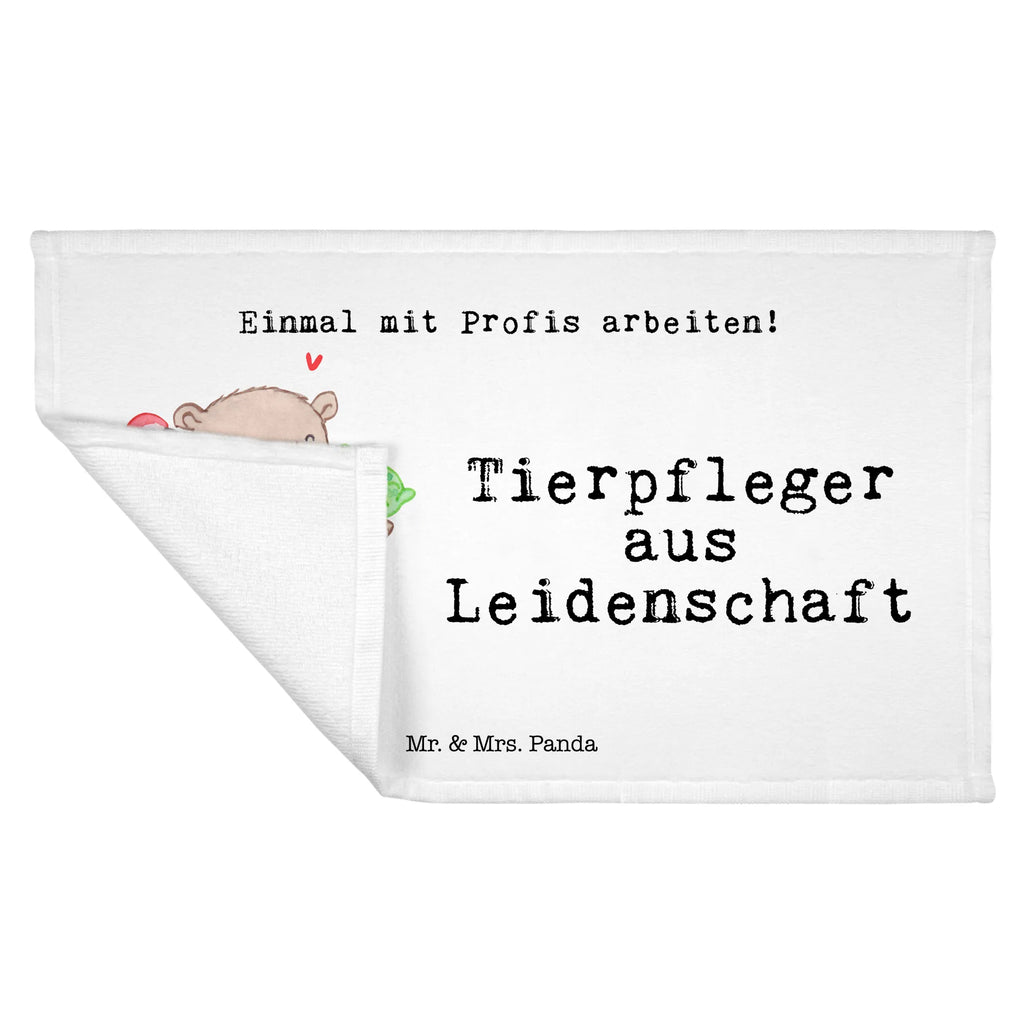 Handtuch Tierpfleger aus Leidenschaft Gästetuch, Reisehandtuch, Sport Handtuch, Frottier, Kinder Handtuch, Beruf, Ausbildung, Jubiläum, Abschied, Rente, Kollege, Kollegin, Geschenk, Schenken, Arbeitskollege, Mitarbeiter, Firma, Danke, Dankeschön