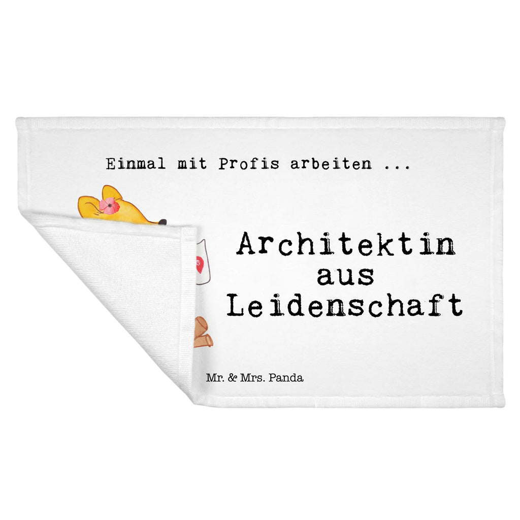 Handtuch Architektin aus Leidenschaft Gästetuch, Reisehandtuch, Sport Handtuch, Frottier, Kinder Handtuch, Beruf, Ausbildung, Jubiläum, Abschied, Rente, Kollege, Kollegin, Geschenk, Schenken, Arbeitskollege, Mitarbeiter, Firma, Danke, Dankeschön, Architektin, Innenarchitektin, Architekturbüro