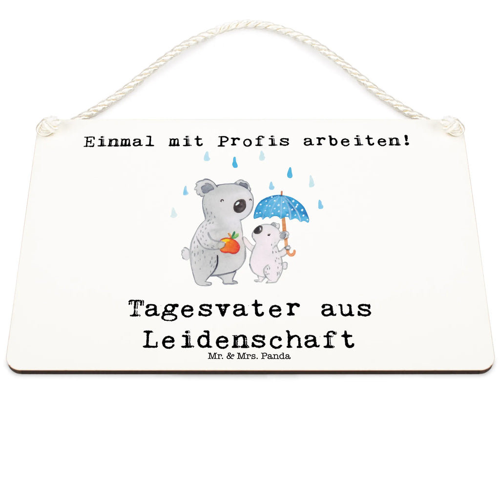 Deko Schild Tagesvater aus Leidenschaft Dekoschild, Deko Schild, Schild, Tür Schild, Türschild, Holzschild, Wandschild, Wanddeko, Beruf, Ausbildung, Jubiläum, Abschied, Rente, Kollege, Kollegin, Geschenk, Schenken, Arbeitskollege, Mitarbeiter, Firma, Danke, Dankeschön