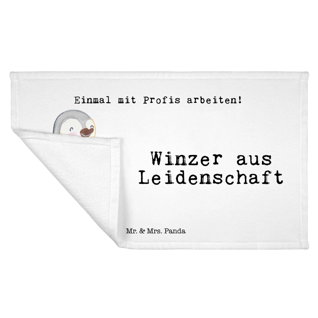 Handtuch Winzer aus Leidenschaft Gästetuch, Reisehandtuch, Sport Handtuch, Frottier, Kinder Handtuch, Beruf, Ausbildung, Jubiläum, Abschied, Rente, Kollege, Kollegin, Geschenk, Schenken, Arbeitskollege, Mitarbeiter, Firma, Danke, Dankeschön