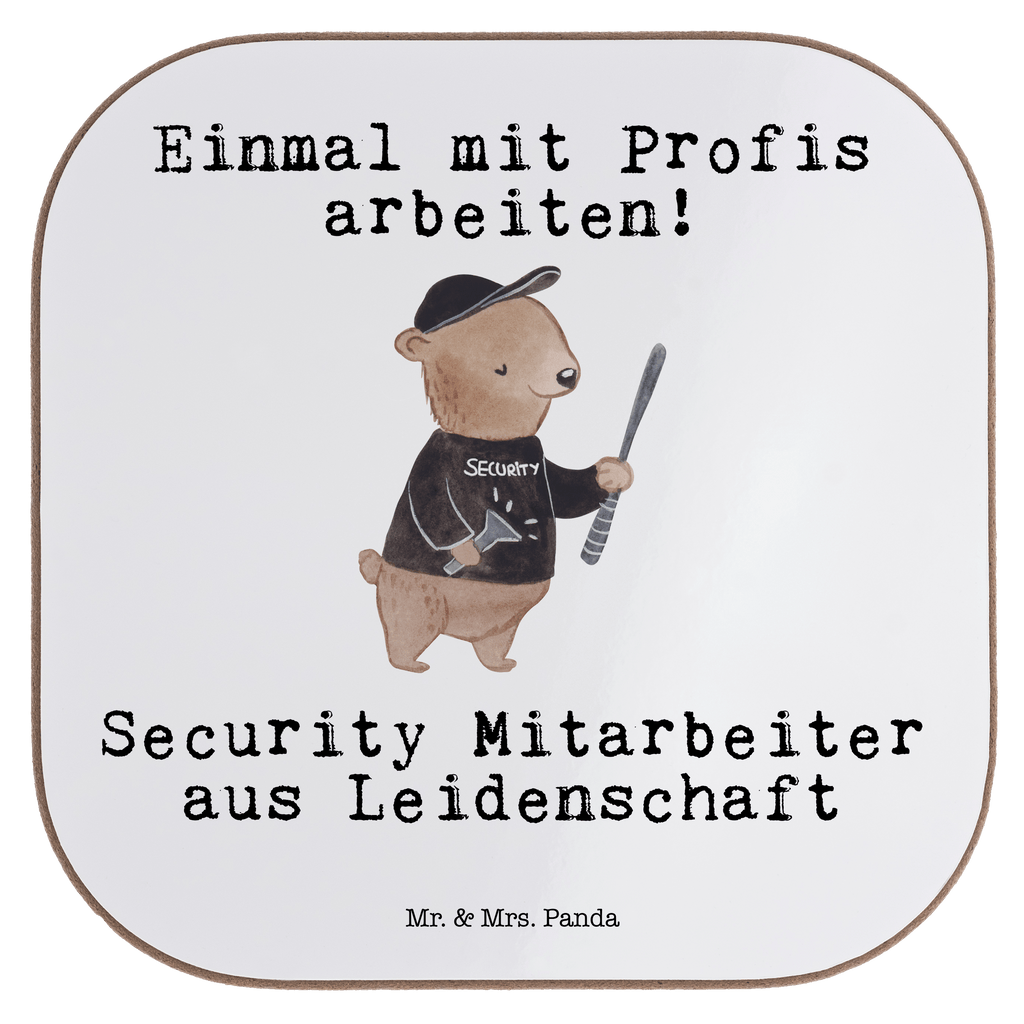 Quadratische Untersetzer Security Mitarbeiter aus Leidenschaft Untersetzer, Bierdeckel, Glasuntersetzer, Untersetzer Gläser, Getränkeuntersetzer, Untersetzer aus Holz, Untersetzer für Gläser, Korkuntersetzer, Untersetzer Holz, Holzuntersetzer, Tassen Untersetzer, Untersetzer Design, Beruf, Ausbildung, Jubiläum, Abschied, Rente, Kollege, Kollegin, Geschenk, Schenken, Arbeitskollege, Mitarbeiter, Firma, Danke, Dankeschön