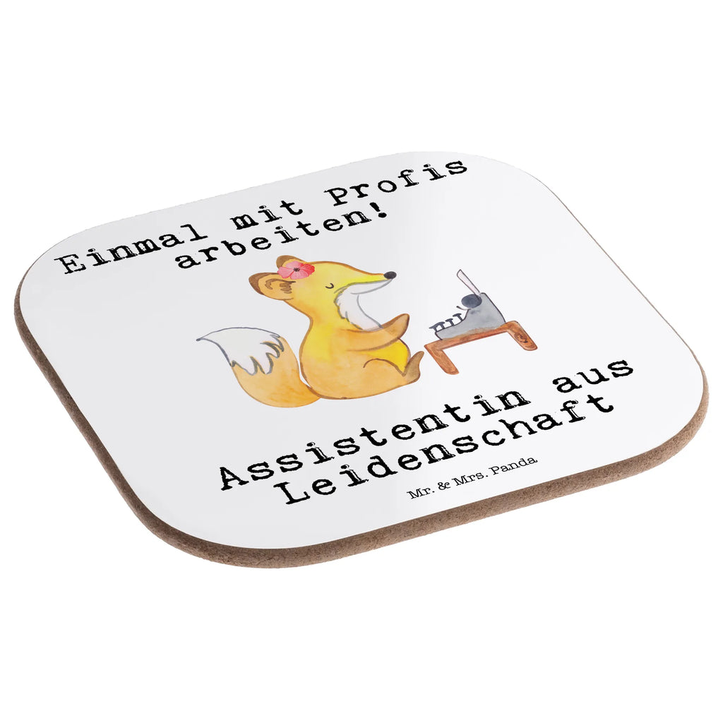 Quadratische Untersetzer Assistentin aus Leidenschaft Untersetzer, Bierdeckel, Glasuntersetzer, Untersetzer Gläser, Getränkeuntersetzer, Untersetzer aus Holz, Untersetzer für Gläser, Korkuntersetzer, Untersetzer Holz, Holzuntersetzer, Tassen Untersetzer, Untersetzer Design, Beruf, Ausbildung, Jubiläum, Abschied, Rente, Kollege, Kollegin, Geschenk, Schenken, Arbeitskollege, Mitarbeiter, Firma, Danke, Dankeschön