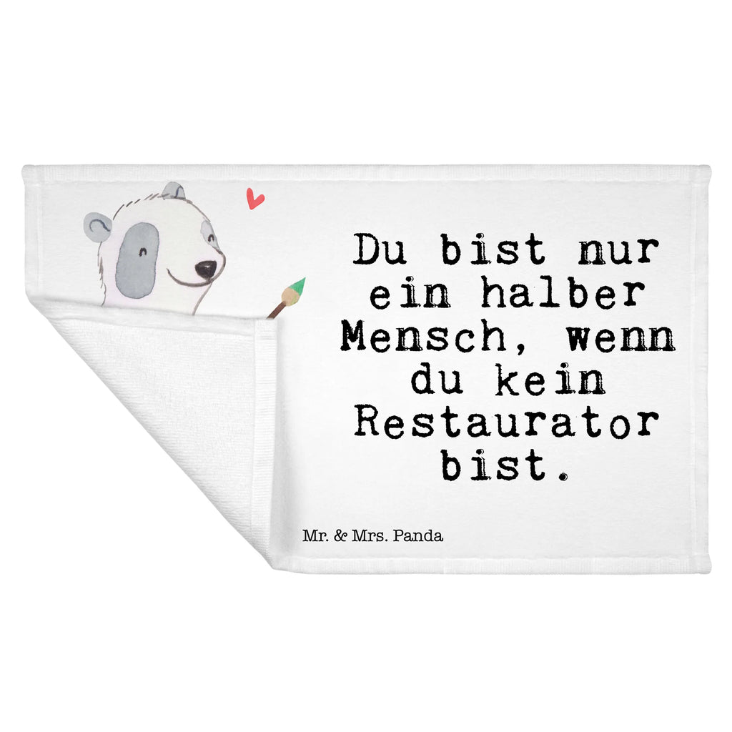 Handtuch Restaurator mit Herz Gästetuch, Reisehandtuch, Sport Handtuch, Frottier, Kinder Handtuch, Beruf, Ausbildung, Jubiläum, Abschied, Rente, Kollege, Kollegin, Geschenk, Schenken, Arbeitskollege, Mitarbeiter, Firma, Danke, Dankeschön