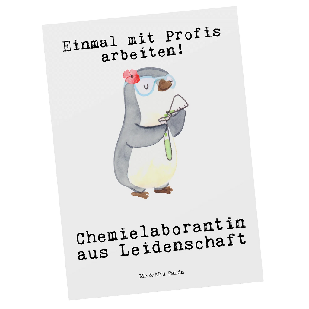 Postkarte Chemielaborantin aus Leidenschaft Postkarte, Karte, Geschenkkarte, Grußkarte, Einladung, Ansichtskarte, Geburtstagskarte, Einladungskarte, Dankeskarte, Ansichtskarten, Einladung Geburtstag, Einladungskarten Geburtstag, Beruf, Ausbildung, Jubiläum, Abschied, Rente, Kollege, Kollegin, Geschenk, Schenken, Arbeitskollege, Mitarbeiter, Firma, Danke, Dankeschön, Chemikerin, Chemielaborantin, Naturwissenschaftlerin, Labor, Studium, Forschung, Wissenschaftlerin