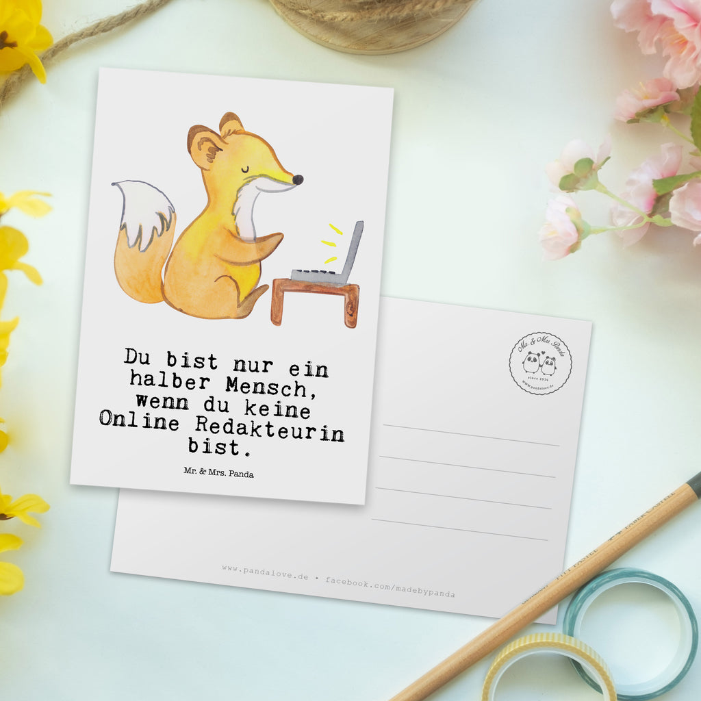 Postkarte Online Redakteurin mit Herz Postkarte, Karte, Geschenkkarte, Grußkarte, Einladung, Ansichtskarte, Geburtstagskarte, Einladungskarte, Dankeskarte, Ansichtskarten, Einladung Geburtstag, Einladungskarten Geburtstag, Beruf, Ausbildung, Jubiläum, Abschied, Rente, Kollege, Kollegin, Geschenk, Schenken, Arbeitskollege, Mitarbeiter, Firma, Danke, Dankeschön