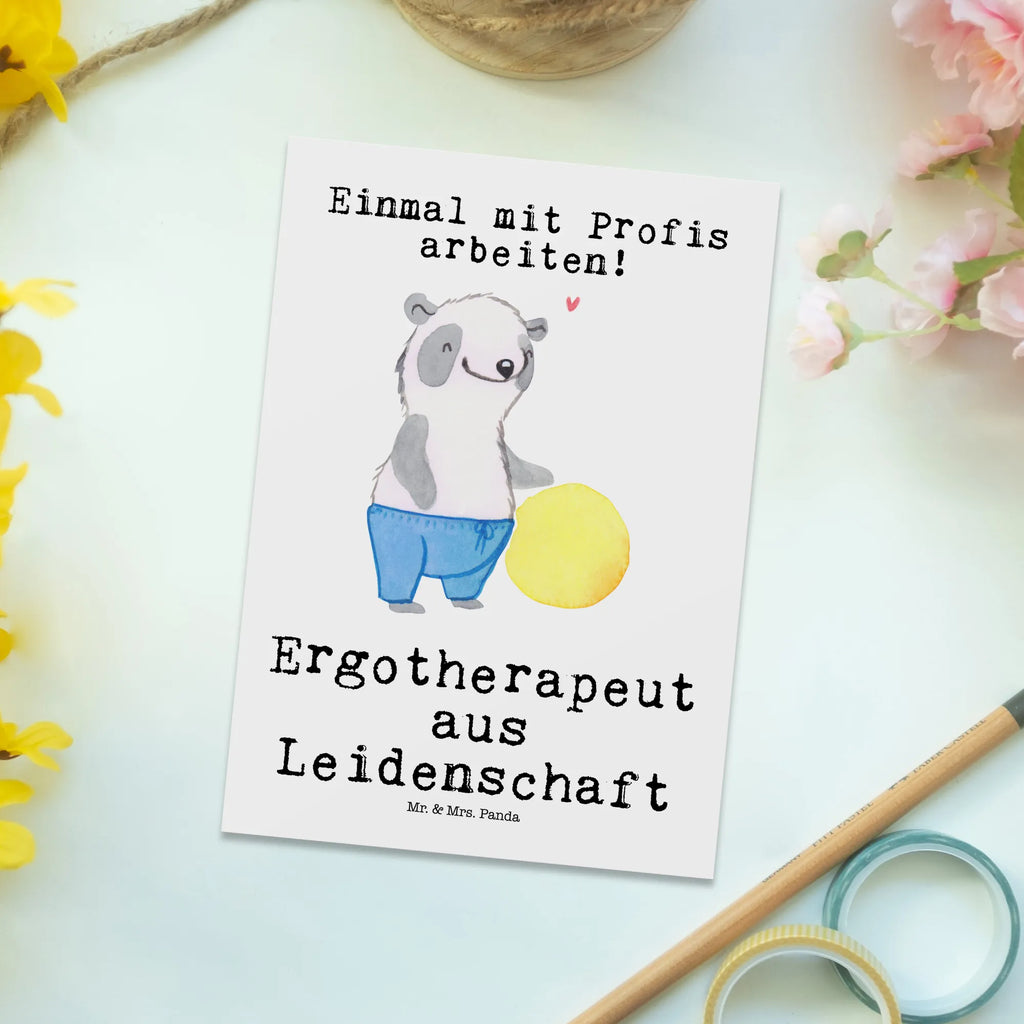 Postkarte Ergotherapeut aus Leidenschaft Postkarte, Karte, Geschenkkarte, Grußkarte, Einladung, Ansichtskarte, Geburtstagskarte, Einladungskarte, Dankeskarte, Ansichtskarten, Einladung Geburtstag, Einladungskarten Geburtstag, Beruf, Ausbildung, Jubiläum, Abschied, Rente, Kollege, Kollegin, Geschenk, Schenken, Arbeitskollege, Mitarbeiter, Firma, Danke, Dankeschön, Ergotherapeut, Ergotherapie