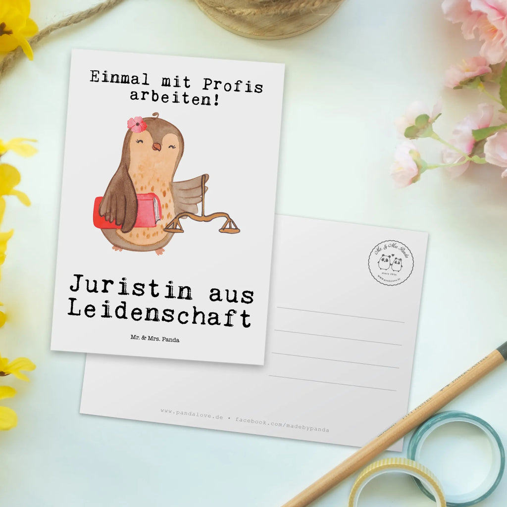 Postkarte Juristin aus Leidenschaft Postkarte, Karte, Geschenkkarte, Grußkarte, Einladung, Ansichtskarte, Geburtstagskarte, Einladungskarte, Dankeskarte, Ansichtskarten, Einladung Geburtstag, Einladungskarten Geburtstag, Beruf, Ausbildung, Jubiläum, Abschied, Rente, Kollege, Kollegin, Geschenk, Schenken, Arbeitskollege, Mitarbeiter, Firma, Danke, Dankeschön, Juristin, Anwältin, Jura Studium, Master of laws, Staatsexamen, Jurastudent, Anwaltskanzlei