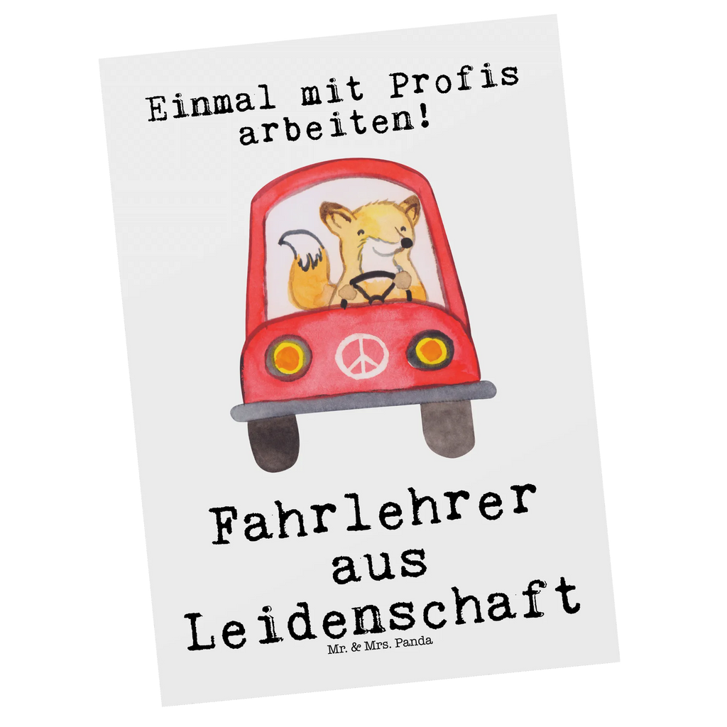 Postkarte Fahrlehrer aus Leidenschaft Postkarte, Karte, Geschenkkarte, Grußkarte, Einladung, Ansichtskarte, Geburtstagskarte, Einladungskarte, Dankeskarte, Ansichtskarten, Einladung Geburtstag, Einladungskarten Geburtstag, Beruf, Ausbildung, Jubiläum, Abschied, Rente, Kollege, Kollegin, Geschenk, Schenken, Arbeitskollege, Mitarbeiter, Firma, Danke, Dankeschön, Fahrlehrer, Fahrschule, Fahrschullehrer