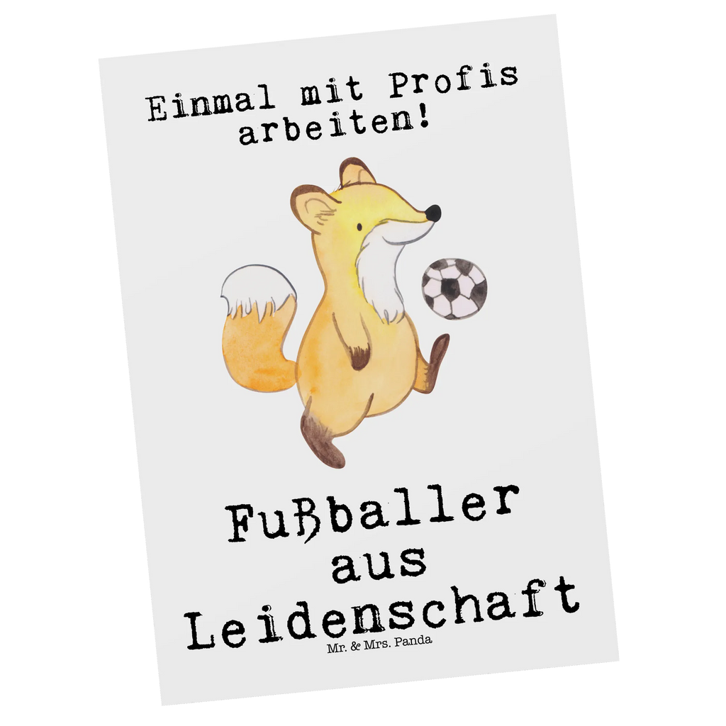 Postkarte Fußballer aus Leidenschaft Postkarte, Karte, Geschenkkarte, Grußkarte, Einladung, Ansichtskarte, Geburtstagskarte, Einladungskarte, Dankeskarte, Ansichtskarten, Einladung Geburtstag, Einladungskarten Geburtstag, Beruf, Ausbildung, Jubiläum, Abschied, Rente, Kollege, Kollegin, Geschenk, Schenken, Arbeitskollege, Mitarbeiter, Firma, Danke, Dankeschön, Fußballer, Fußballspieler, Profi Fußballer, Fußballspiel, Glücksbringer