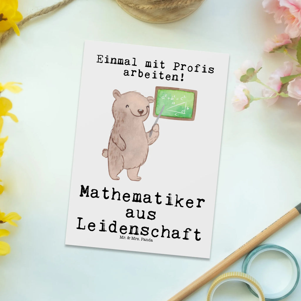 Postkarte Mathematiker aus Leidenschaft Postkarte, Karte, Geschenkkarte, Grußkarte, Einladung, Ansichtskarte, Geburtstagskarte, Einladungskarte, Dankeskarte, Ansichtskarten, Einladung Geburtstag, Einladungskarten Geburtstag, Beruf, Ausbildung, Jubiläum, Abschied, Rente, Kollege, Kollegin, Geschenk, Schenken, Arbeitskollege, Mitarbeiter, Firma, Danke, Dankeschön, Mathematiker, Mathematik Studium, Student Mathe, Bachelor, Master