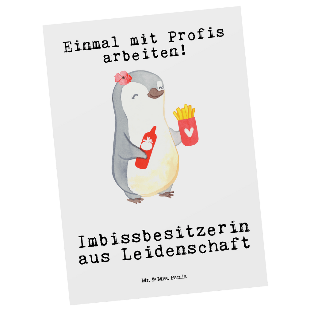 Postkarte Imbissbesitzerin Leidenschaft Postkarte, Karte, Geschenkkarte, Grußkarte, Einladung, Ansichtskarte, Geburtstagskarte, Einladungskarte, Dankeskarte, Ansichtskarten, Einladung Geburtstag, Einladungskarten Geburtstag, Beruf, Ausbildung, Jubiläum, Abschied, Rente, Kollege, Kollegin, Geschenk, Schenken, Arbeitskollege, Mitarbeiter, Firma, Danke, Dankeschön, Imbissbesitzerin, Imibissverkäuferin, Pommesverkäuferin, Pommesliebe