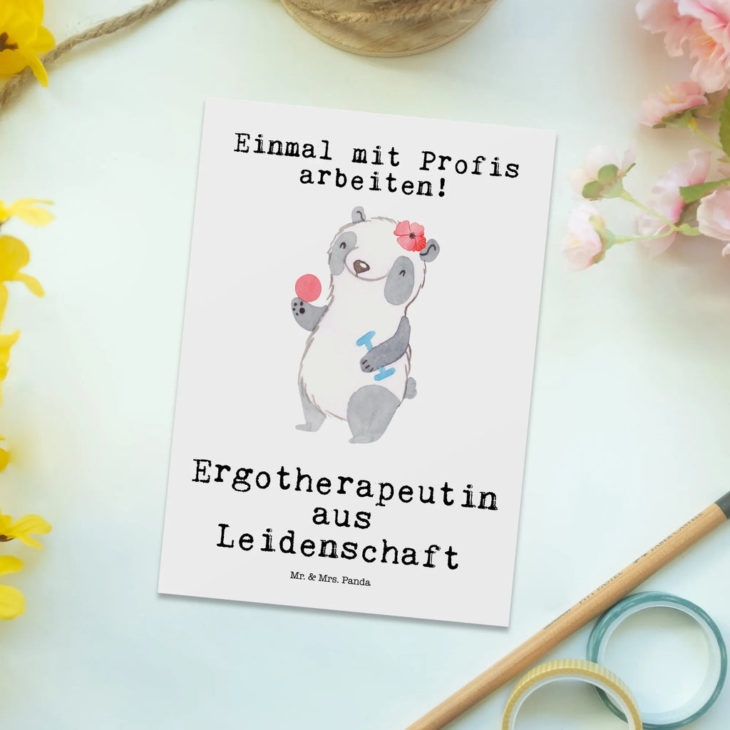 Postkarte Ergotherapeutin aus Leidenschaft Postkarte, Karte, Geschenkkarte, Grußkarte, Einladung, Ansichtskarte, Geburtstagskarte, Einladungskarte, Dankeskarte, Ansichtskarten, Einladung Geburtstag, Einladungskarten Geburtstag, Beruf, Ausbildung, Jubiläum, Abschied, Rente, Kollege, Kollegin, Geschenk, Schenken, Arbeitskollege, Mitarbeiter, Firma, Danke, Dankeschön, Ergotherapeutin, Ergotherapie