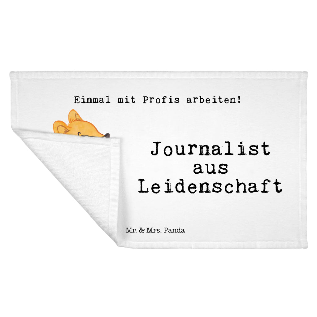 Handtuch Journalist aus Leidenschaft Gästetuch, Reisehandtuch, Sport Handtuch, Frottier, Kinder Handtuch, Beruf, Ausbildung, Jubiläum, Abschied, Rente, Kollege, Kollegin, Geschenk, Schenken, Arbeitskollege, Mitarbeiter, Firma, Danke, Dankeschön, Journalist, Reporter, Redakteur, Pressebüro, Studium