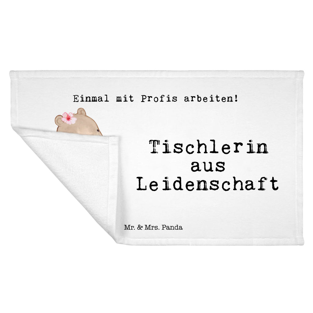 Handtuch Tischlerin aus Leidenschaft Gästetuch, Reisehandtuch, Sport Handtuch, Frottier, Kinder Handtuch, Beruf, Ausbildung, Jubiläum, Abschied, Rente, Kollege, Kollegin, Geschenk, Schenken, Arbeitskollege, Mitarbeiter, Firma, Danke, Dankeschön