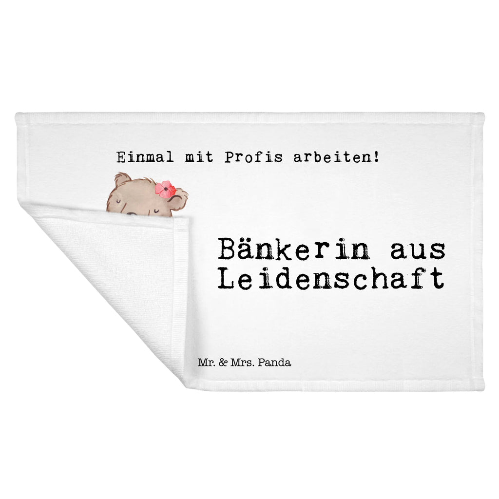 Handtuch Bänkerin aus Leidenschaft Gästetuch, Reisehandtuch, Sport Handtuch, Frottier, Kinder Handtuch, Beruf, Ausbildung, Jubiläum, Abschied, Rente, Kollege, Kollegin, Geschenk, Schenken, Arbeitskollege, Mitarbeiter, Firma, Danke, Dankeschön, Bänkerin, Bankfachfrau, Bankangestellte, Bankberaterin