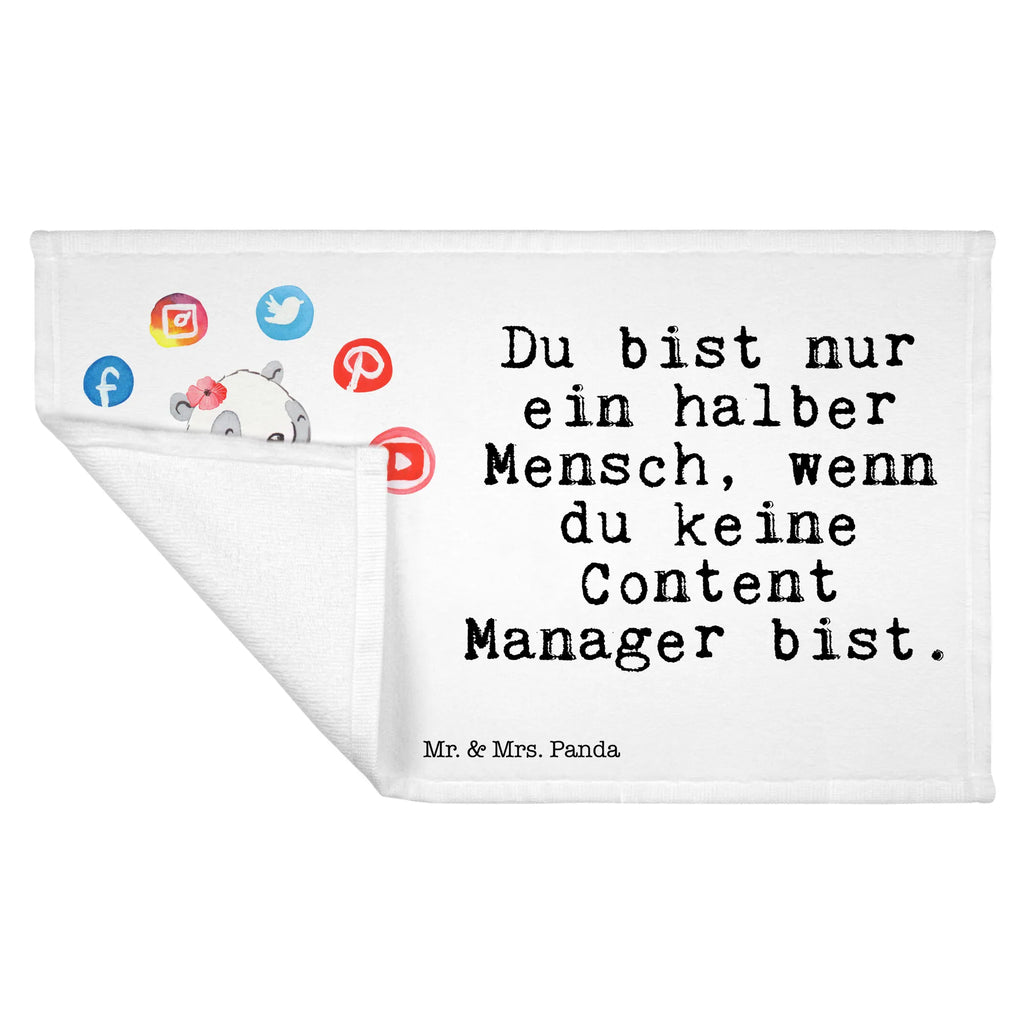 Handtuch Content Manager mit Herz Gästetuch, Reisehandtuch, Sport Handtuch, Frottier, Kinder Handtuch, Beruf, Ausbildung, Jubiläum, Abschied, Rente, Kollege, Kollegin, Geschenk, Schenken, Arbeitskollege, Mitarbeiter, Firma, Danke, Dankeschön