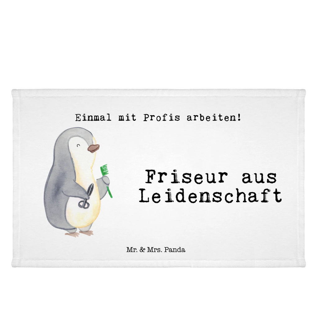 Handtuch Friseur aus Leidenschaft Gästetuch, Reisehandtuch, Sport Handtuch, Frottier, Kinder Handtuch, Beruf, Ausbildung, Jubiläum, Abschied, Rente, Kollege, Kollegin, Geschenk, Schenken, Arbeitskollege, Mitarbeiter, Firma, Danke, Dankeschön, Frisör, Haarstylist, Frisörbesuch, Friseursalon, Barbier, Coiffeur, Eröffnung Friseur