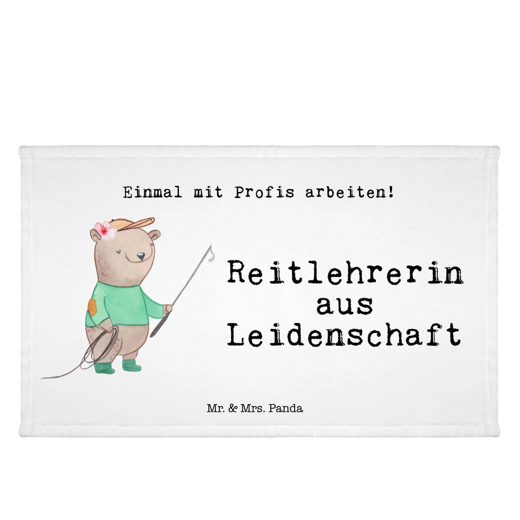 Handtuch Reitlehrerin aus Leidenschaft Gästetuch, Reisehandtuch, Sport Handtuch, Frottier, Kinder Handtuch, Beruf, Ausbildung, Jubiläum, Abschied, Rente, Kollege, Kollegin, Geschenk, Schenken, Arbeitskollege, Mitarbeiter, Firma, Danke, Dankeschön