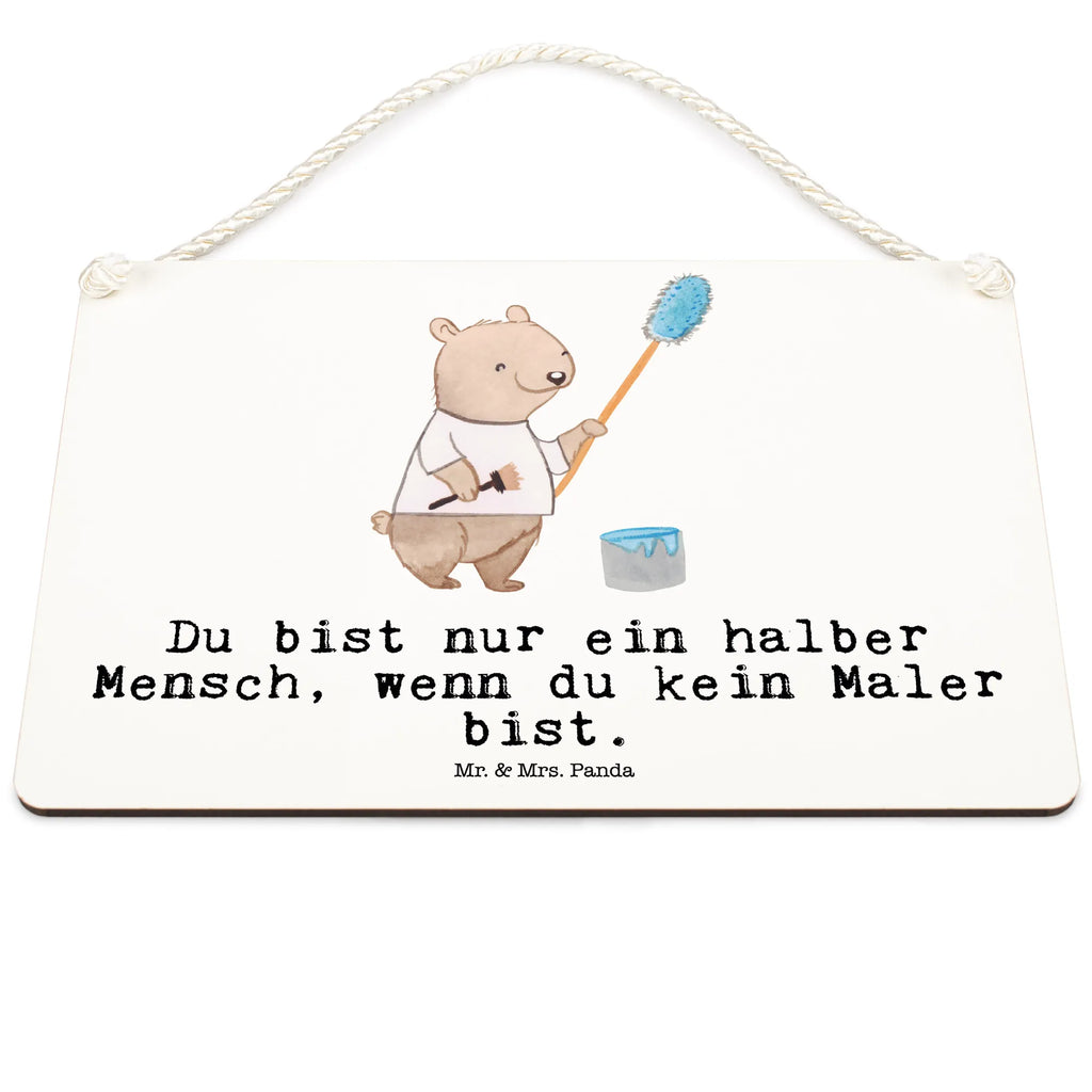 Deko Schild Maler mit Herz Dekoschild, Deko Schild, Schild, Tür Schild, Türschild, Holzschild, Wandschild, Wanddeko, Beruf, Ausbildung, Jubiläum, Abschied, Rente, Kollege, Kollegin, Geschenk, Schenken, Arbeitskollege, Mitarbeiter, Firma, Danke, Dankeschön, Maler, Malermeister, Gesellenprüfung, Meisterprüfung, Malerbetrieb