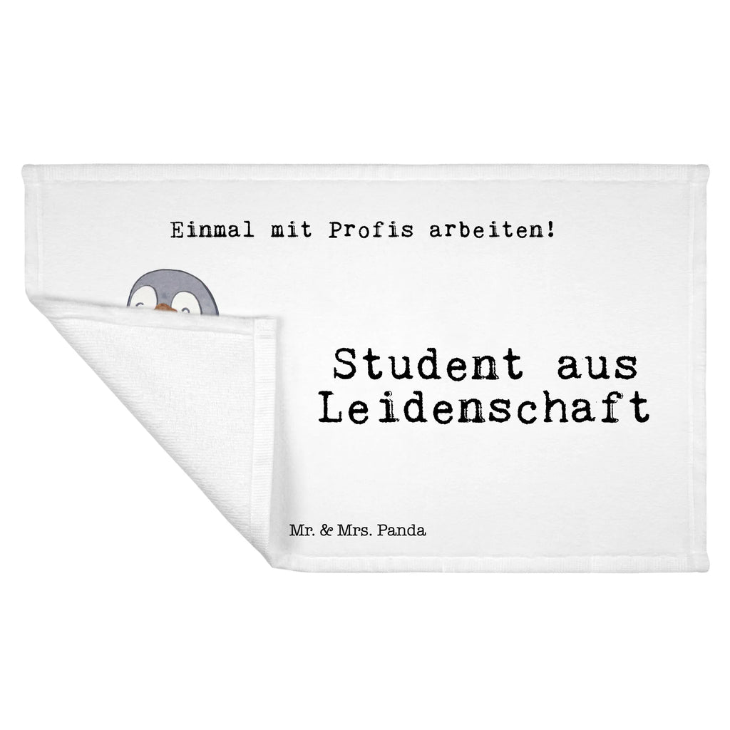 Handtuch Student aus Leidenschaft Gästetuch, Reisehandtuch, Sport Handtuch, Frottier, Kinder Handtuch, Beruf, Ausbildung, Jubiläum, Abschied, Rente, Kollege, Kollegin, Geschenk, Schenken, Arbeitskollege, Mitarbeiter, Firma, Danke, Dankeschön