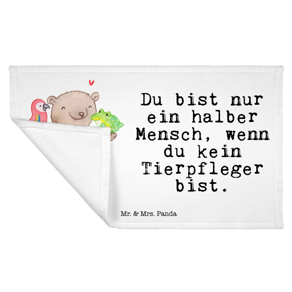 Handtuch Tierpfleger mit Herz Gästetuch, Reisehandtuch, Sport Handtuch, Frottier, Kinder Handtuch, Beruf, Ausbildung, Jubiläum, Abschied, Rente, Kollege, Kollegin, Geschenk, Schenken, Arbeitskollege, Mitarbeiter, Firma, Danke, Dankeschön