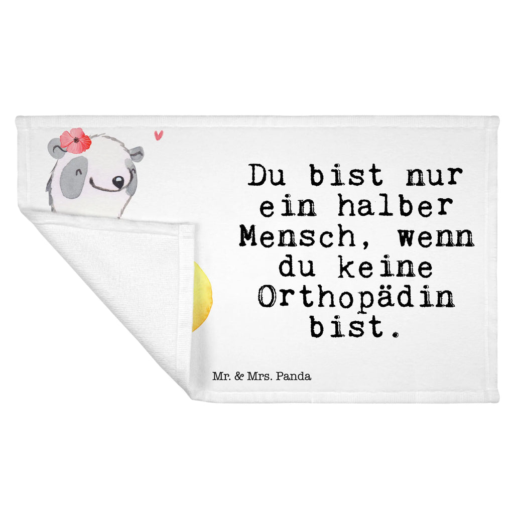 Handtuch Orthopädin mit Herz Gästetuch, Reisehandtuch, Sport Handtuch, Frottier, Kinder Handtuch, Beruf, Ausbildung, Jubiläum, Abschied, Rente, Kollege, Kollegin, Geschenk, Schenken, Arbeitskollege, Mitarbeiter, Firma, Danke, Dankeschön, Orthopädin, Fachärztin, Orthopädie, Praxis, Eröffnung