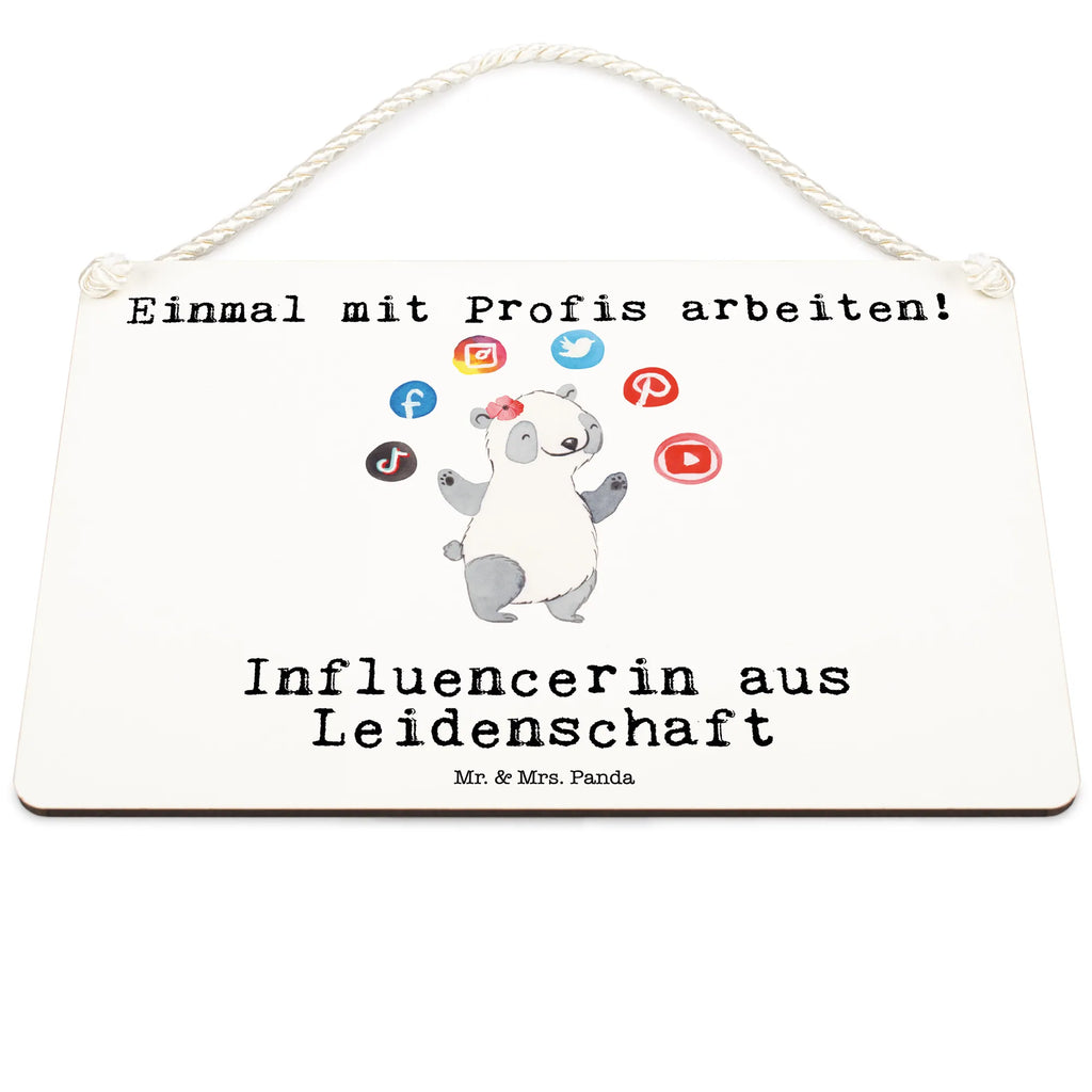 Deko Schild Influencerin aus Leidenschaft Dekoschild, Deko Schild, Schild, Tür Schild, Türschild, Holzschild, Wandschild, Wanddeko, Beruf, Ausbildung, Jubiläum, Abschied, Rente, Kollege, Kollegin, Geschenk, Schenken, Arbeitskollege, Mitarbeiter, Firma, Danke, Dankeschön