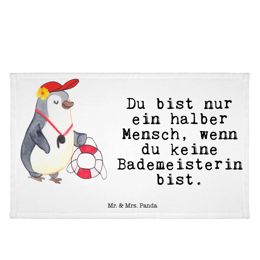 Handtuch Bademeisterin mit Herz Gästetuch, Reisehandtuch, Sport Handtuch, Frottier, Kinder Handtuch, Beruf, Ausbildung, Jubiläum, Abschied, Rente, Kollege, Kollegin, Geschenk, Schenken, Arbeitskollege, Mitarbeiter, Firma, Danke, Dankeschön, Bademeisterin, Rettungsschwimmerin, Schwimmmeisterin, Schwimmbad, Freibad, Badeanstalt, Schwimmverein, Schwimmschule