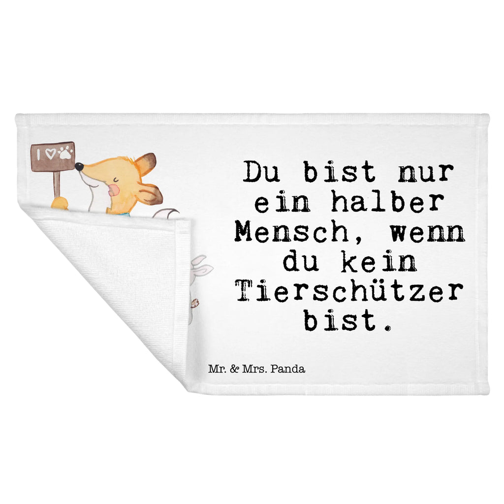 Handtuch Tierschützer mit Herz Gästetuch, Reisehandtuch, Sport Handtuch, Frottier, Kinder Handtuch, Beruf, Ausbildung, Jubiläum, Abschied, Rente, Kollege, Kollegin, Geschenk, Schenken, Arbeitskollege, Mitarbeiter, Firma, Danke, Dankeschön