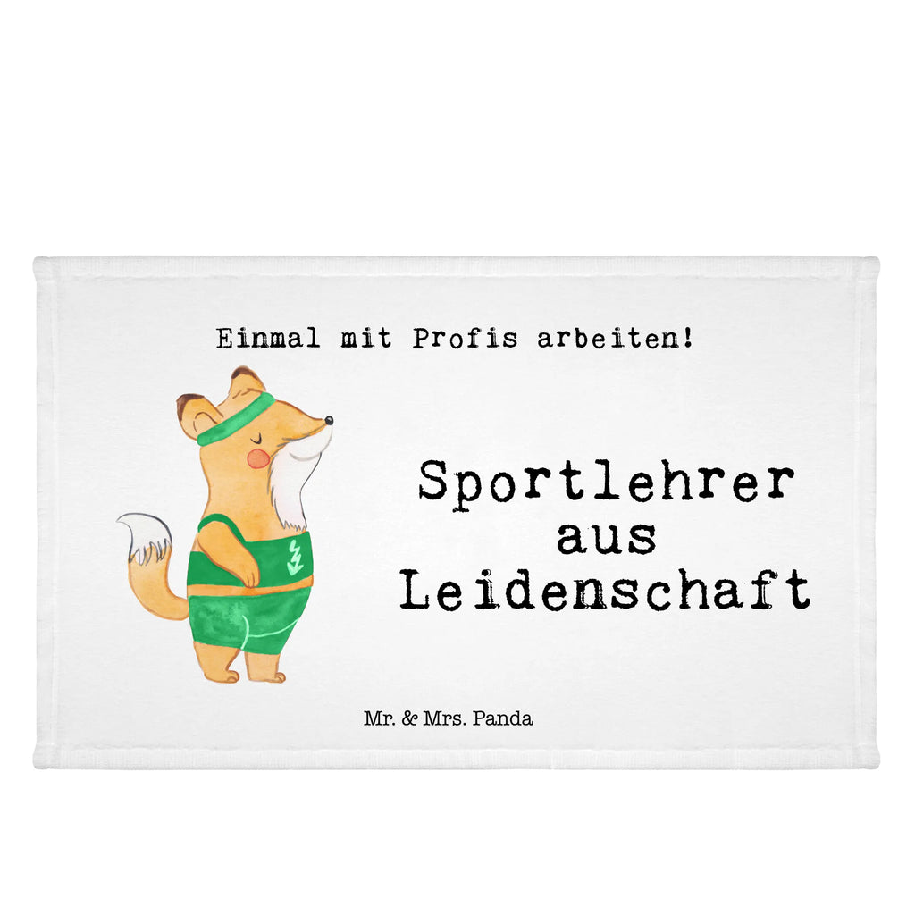 Handtuch Sportlehrer aus Leidenschaft Gästetuch, Reisehandtuch, Sport Handtuch, Frottier, Kinder Handtuch, Beruf, Ausbildung, Jubiläum, Abschied, Rente, Kollege, Kollegin, Geschenk, Schenken, Arbeitskollege, Mitarbeiter, Firma, Danke, Dankeschön