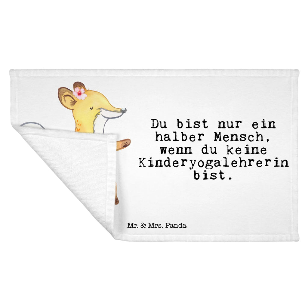 Handtuch Kinderyogalehrerin mit Herz Gästetuch, Reisehandtuch, Sport Handtuch, Frottier, Kinder Handtuch, Beruf, Ausbildung, Jubiläum, Abschied, Rente, Kollege, Kollegin, Geschenk, Schenken, Arbeitskollege, Mitarbeiter, Firma, Danke, Dankeschön