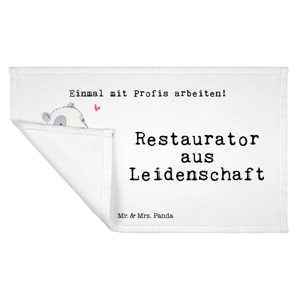 Handtuch Restaurator aus Leidenschaft Gästetuch, Reisehandtuch, Sport Handtuch, Frottier, Kinder Handtuch, Beruf, Ausbildung, Jubiläum, Abschied, Rente, Kollege, Kollegin, Geschenk, Schenken, Arbeitskollege, Mitarbeiter, Firma, Danke, Dankeschön