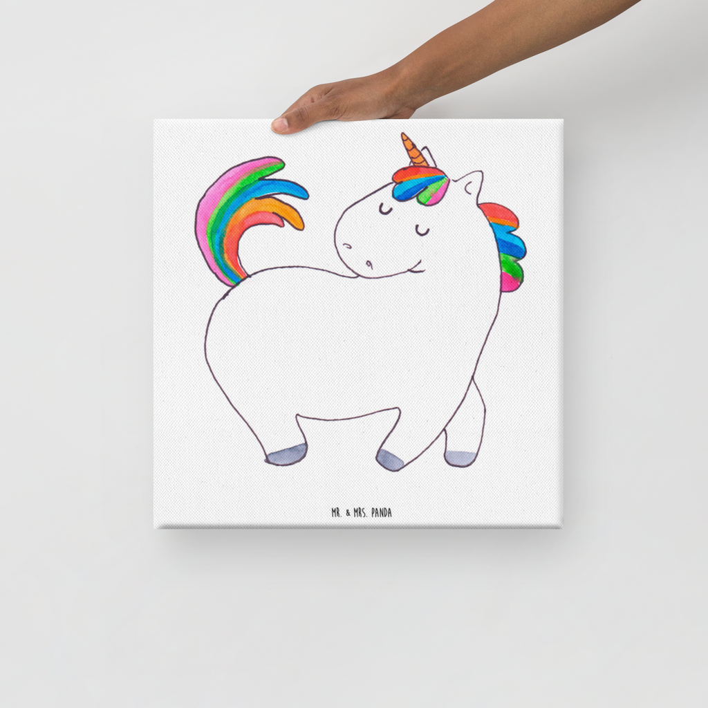 Leinwand Bild Einhorn stolzierend Leinwand, Bild, Kunstdruck, Wanddeko, Dekoration, Einhorn, Einhörner, Einhorn Deko, Pegasus, Unicorn, stolz, anders, bunt, Pferd, Reiter, Reiten, Freundin, Geschenk