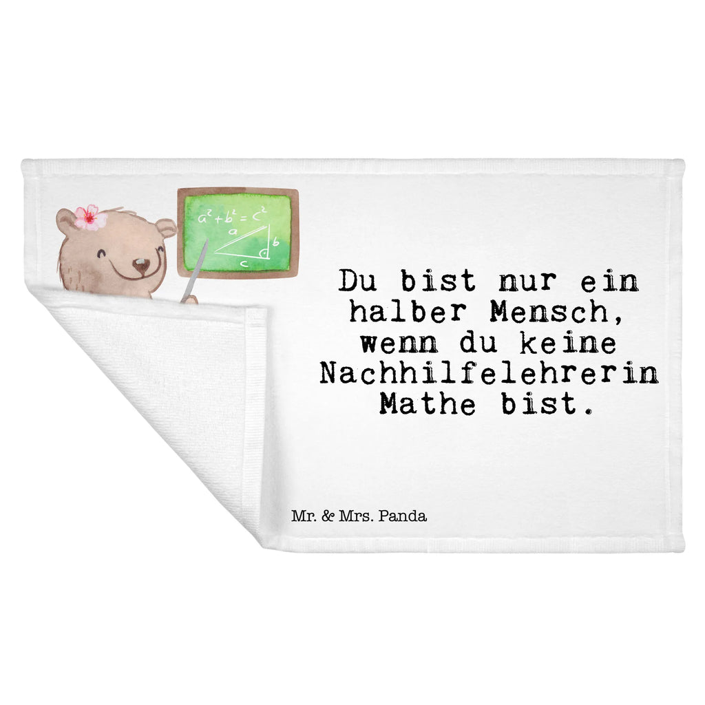 Handtuch Nachhilfelehrerin Mathe mit Herz Gästetuch, Reisehandtuch, Sport Handtuch, Frottier, Kinder Handtuch, Beruf, Ausbildung, Jubiläum, Abschied, Rente, Kollege, Kollegin, Geschenk, Schenken, Arbeitskollege, Mitarbeiter, Firma, Danke, Dankeschön, Mathematik Nachhilfelehrerin, Mathe Nachhilfe, Nachhilfeunterrricht