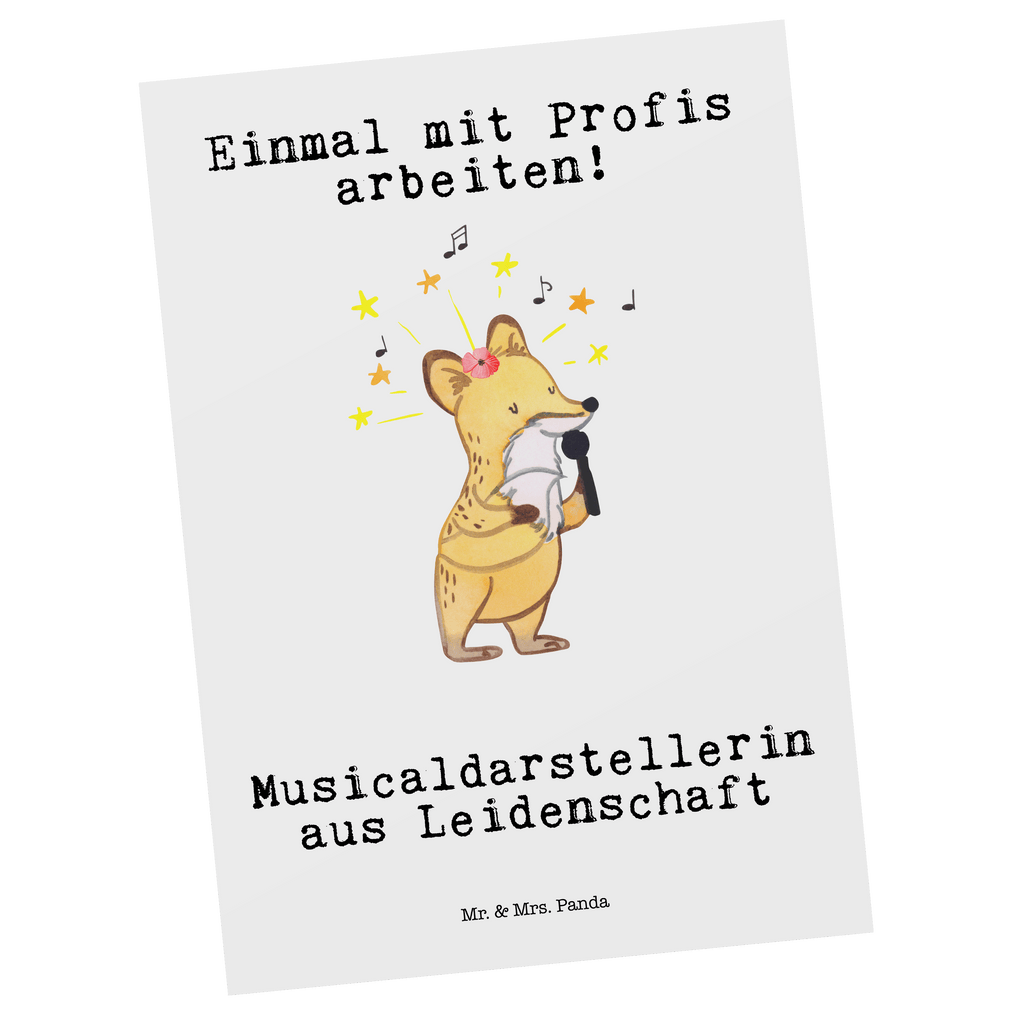 Postkarte Musicaldarstellerin Leidenschaft Postkarte, Karte, Geschenkkarte, Grußkarte, Einladung, Ansichtskarte, Geburtstagskarte, Einladungskarte, Dankeskarte, Ansichtskarten, Einladung Geburtstag, Einladungskarten Geburtstag, Beruf, Ausbildung, Jubiläum, Abschied, Rente, Kollege, Kollegin, Geschenk, Schenken, Arbeitskollege, Mitarbeiter, Firma, Danke, Dankeschön