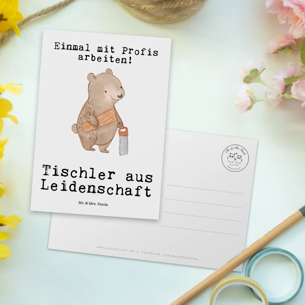 Postkarte Tischler aus Leidenschaft Postkarte, Karte, Geschenkkarte, Grußkarte, Einladung, Ansichtskarte, Geburtstagskarte, Einladungskarte, Dankeskarte, Ansichtskarten, Einladung Geburtstag, Einladungskarten Geburtstag, Beruf, Ausbildung, Jubiläum, Abschied, Rente, Kollege, Kollegin, Geschenk, Schenken, Arbeitskollege, Mitarbeiter, Firma, Danke, Dankeschön