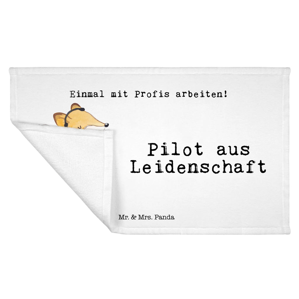 Handtuch Pilot aus Leidenschaft Gästetuch, Reisehandtuch, Sport Handtuch, Frottier, Kinder Handtuch, Beruf, Ausbildung, Jubiläum, Abschied, Rente, Kollege, Kollegin, Geschenk, Schenken, Arbeitskollege, Mitarbeiter, Firma, Danke, Dankeschön, Pilot, Flugkapitän, Cockpit, Flugzeug