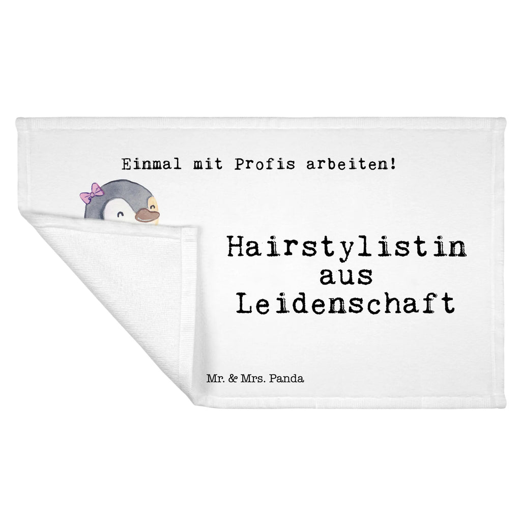 Handtuch Hairstylistin aus Leidenschaft Gästetuch, Reisehandtuch, Sport Handtuch, Frottier, Kinder Handtuch, Beruf, Ausbildung, Jubiläum, Abschied, Rente, Kollege, Kollegin, Geschenk, Schenken, Arbeitskollege, Mitarbeiter, Firma, Danke, Dankeschön, Frisörin, Haarstylistin, Hairstylistin, Friseursalon