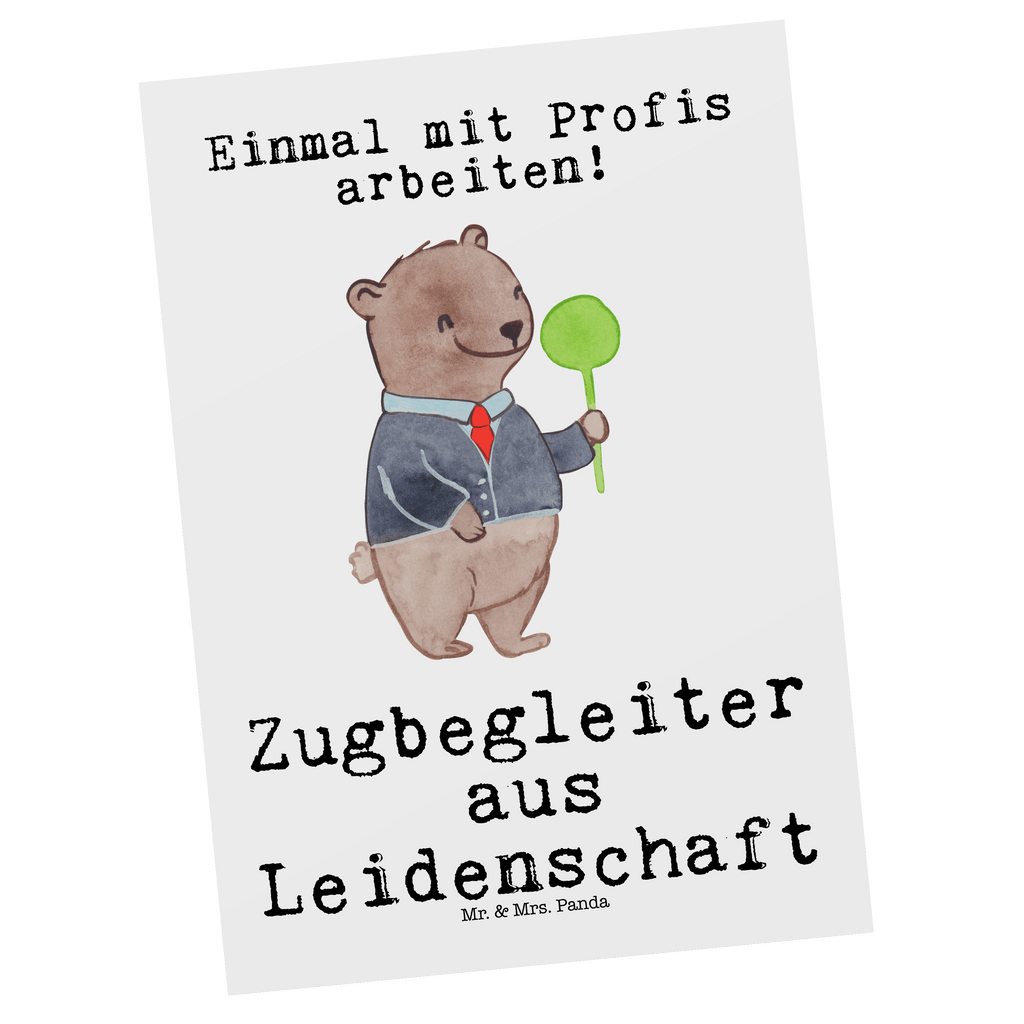 Postkarte Zugbegleiter Leidenschaft Postkarte, Karte, Geschenkkarte, Grußkarte, Einladung, Ansichtskarte, Geburtstagskarte, Einladungskarte, Dankeskarte, Ansichtskarten, Einladung Geburtstag, Einladungskarten Geburtstag, Beruf, Ausbildung, Jubiläum, Abschied, Rente, Kollege, Kollegin, Geschenk, Schenken, Arbeitskollege, Mitarbeiter, Firma, Danke, Dankeschön