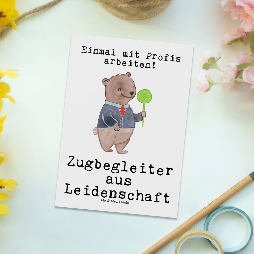 Postkarte Zugbegleiter Leidenschaft Postkarte, Karte, Geschenkkarte, Grußkarte, Einladung, Ansichtskarte, Geburtstagskarte, Einladungskarte, Dankeskarte, Ansichtskarten, Einladung Geburtstag, Einladungskarten Geburtstag, Beruf, Ausbildung, Jubiläum, Abschied, Rente, Kollege, Kollegin, Geschenk, Schenken, Arbeitskollege, Mitarbeiter, Firma, Danke, Dankeschön