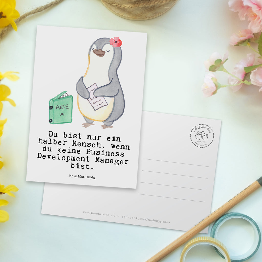 Postkarte Business Development Manager mit Herz Postkarte, Karte, Geschenkkarte, Grußkarte, Einladung, Ansichtskarte, Geburtstagskarte, Einladungskarte, Dankeskarte, Ansichtskarten, Einladung Geburtstag, Einladungskarten Geburtstag, Beruf, Ausbildung, Jubiläum, Abschied, Rente, Kollege, Kollegin, Geschenk, Schenken, Arbeitskollege, Mitarbeiter, Firma, Danke, Dankeschön