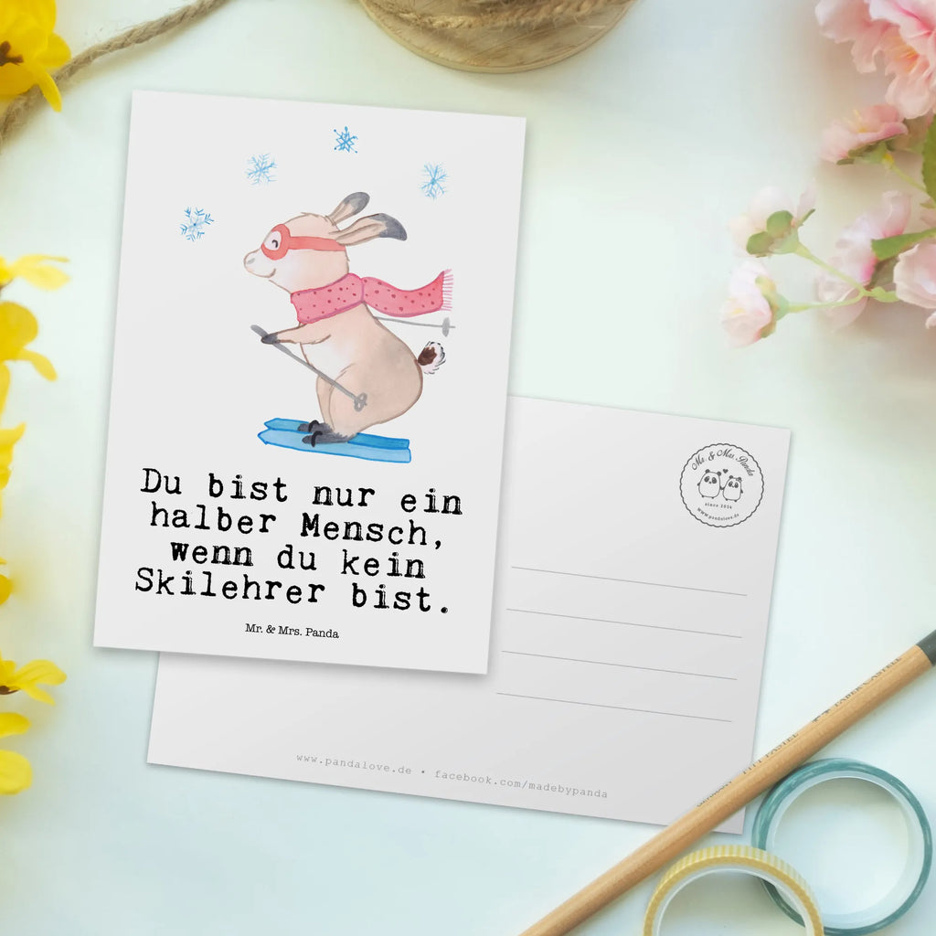 Postkarte Skilehrer mit Herz Postkarte, Karte, Geschenkkarte, Grußkarte, Einladung, Ansichtskarte, Geburtstagskarte, Einladungskarte, Dankeskarte, Ansichtskarten, Einladung Geburtstag, Einladungskarten Geburtstag, Beruf, Ausbildung, Jubiläum, Abschied, Rente, Kollege, Kollegin, Geschenk, Schenken, Arbeitskollege, Mitarbeiter, Firma, Danke, Dankeschön