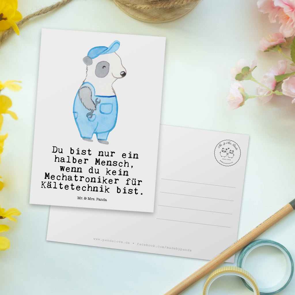 Postkarte Mechatroniker für Kältetechnik mit Herz Postkarte, Karte, Geschenkkarte, Grußkarte, Einladung, Ansichtskarte, Geburtstagskarte, Einladungskarte, Dankeskarte, Ansichtskarten, Einladung Geburtstag, Einladungskarten Geburtstag, Beruf, Ausbildung, Jubiläum, Abschied, Rente, Kollege, Kollegin, Geschenk, Schenken, Arbeitskollege, Mitarbeiter, Firma, Danke, Dankeschön, Mechatroniker für Kältetechnik, Gesellenprüfung