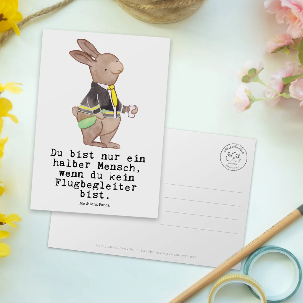 Postkarte Flugbegleiter mit Herz Postkarte, Karte, Geschenkkarte, Grußkarte, Einladung, Ansichtskarte, Geburtstagskarte, Einladungskarte, Dankeskarte, Ansichtskarten, Einladung Geburtstag, Einladungskarten Geburtstag, Beruf, Ausbildung, Jubiläum, Abschied, Rente, Kollege, Kollegin, Geschenk, Schenken, Arbeitskollege, Mitarbeiter, Firma, Danke, Dankeschön, Flugbegleiter, Steward, Flugsteward, Flight-Attendant