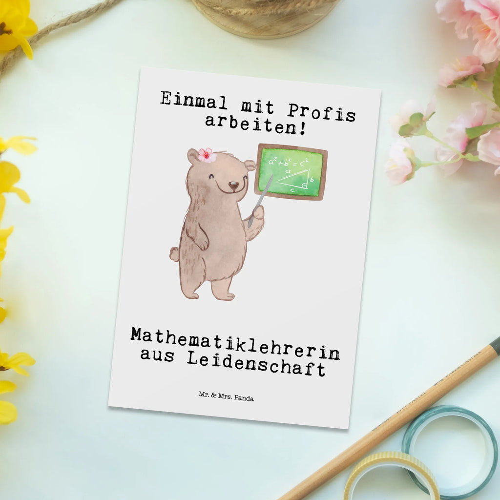 Postkarte Mathematiklehrerin aus Leidenschaft Postkarte, Karte, Geschenkkarte, Grußkarte, Einladung, Ansichtskarte, Geburtstagskarte, Einladungskarte, Dankeskarte, Ansichtskarten, Einladung Geburtstag, Einladungskarten Geburtstag, Beruf, Ausbildung, Jubiläum, Abschied, Rente, Kollege, Kollegin, Geschenk, Schenken, Arbeitskollege, Mitarbeiter, Firma, Danke, Dankeschön, Mathematiklehrerin, Lehramtstudent, Referendariat, Mathelehrerin, Matheunterricht