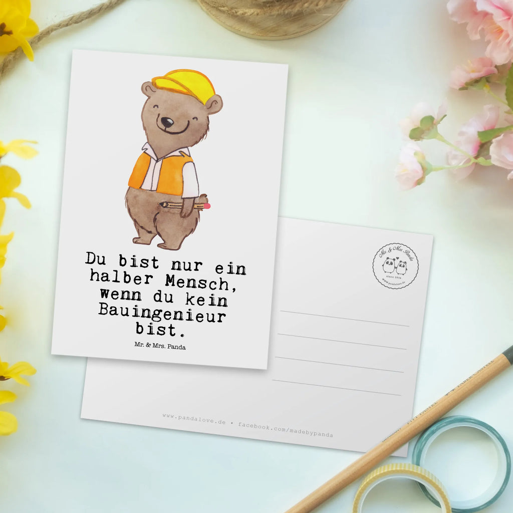 Postkarte Bauingenieur mit Herz Postkarte, Karte, Geschenkkarte, Grußkarte, Einladung, Ansichtskarte, Geburtstagskarte, Einladungskarte, Dankeskarte, Ansichtskarten, Einladung Geburtstag, Einladungskarten Geburtstag, Beruf, Ausbildung, Jubiläum, Abschied, Rente, Kollege, Kollegin, Geschenk, Schenken, Arbeitskollege, Mitarbeiter, Firma, Danke, Dankeschön, Bauingenieur, Statiker, Ingeniuer, Baustelle, Studium