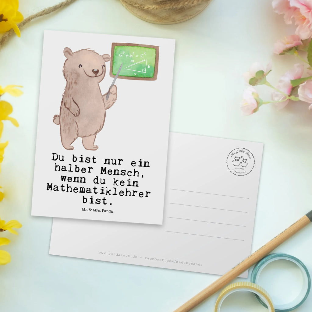 Postkarte Mathematiklehrer mit Herz Postkarte, Karte, Geschenkkarte, Grußkarte, Einladung, Ansichtskarte, Geburtstagskarte, Einladungskarte, Dankeskarte, Ansichtskarten, Einladung Geburtstag, Einladungskarten Geburtstag, Beruf, Ausbildung, Jubiläum, Abschied, Rente, Kollege, Kollegin, Geschenk, Schenken, Arbeitskollege, Mitarbeiter, Firma, Danke, Dankeschön, Mathematiklehrer, Lehramtstudent, Referendariat, Mathelehrer, Matheunterricht, Mathe, Lehrer