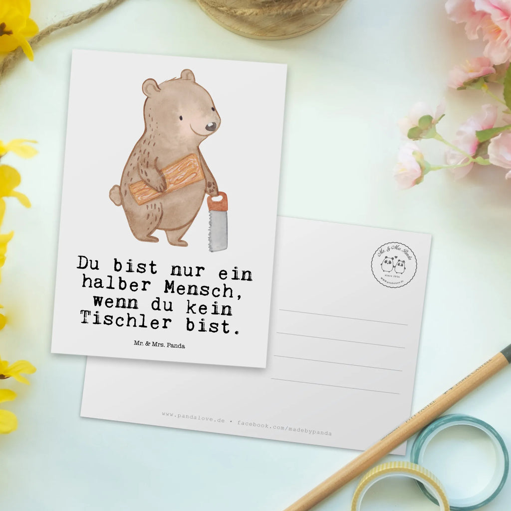 Postkarte Tischler mit Herz Postkarte, Karte, Geschenkkarte, Grußkarte, Einladung, Ansichtskarte, Geburtstagskarte, Einladungskarte, Dankeskarte, Ansichtskarten, Einladung Geburtstag, Einladungskarten Geburtstag, Beruf, Ausbildung, Jubiläum, Abschied, Rente, Kollege, Kollegin, Geschenk, Schenken, Arbeitskollege, Mitarbeiter, Firma, Danke, Dankeschön